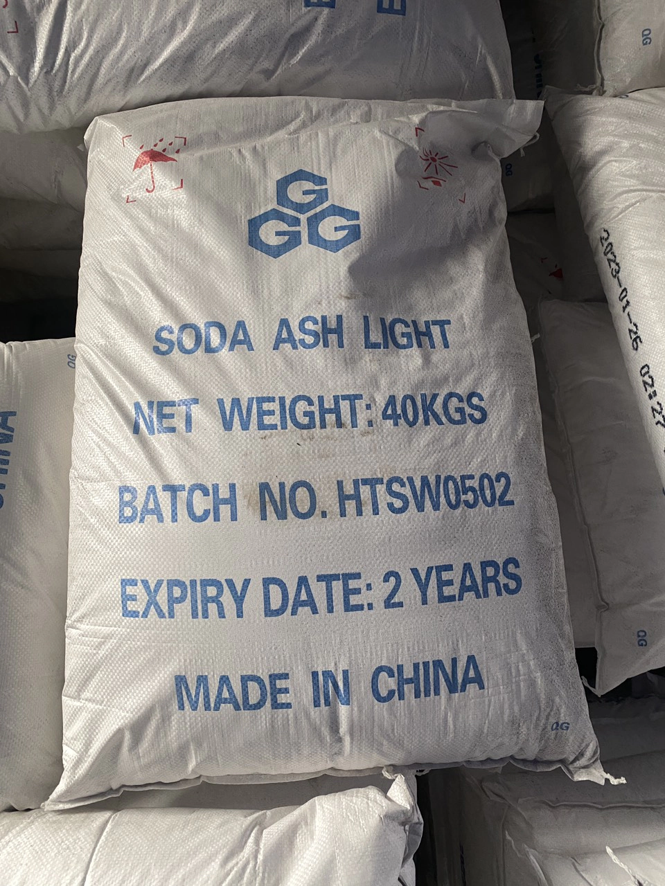 Sodium carbonate (Soda ash light) - Na2CO3